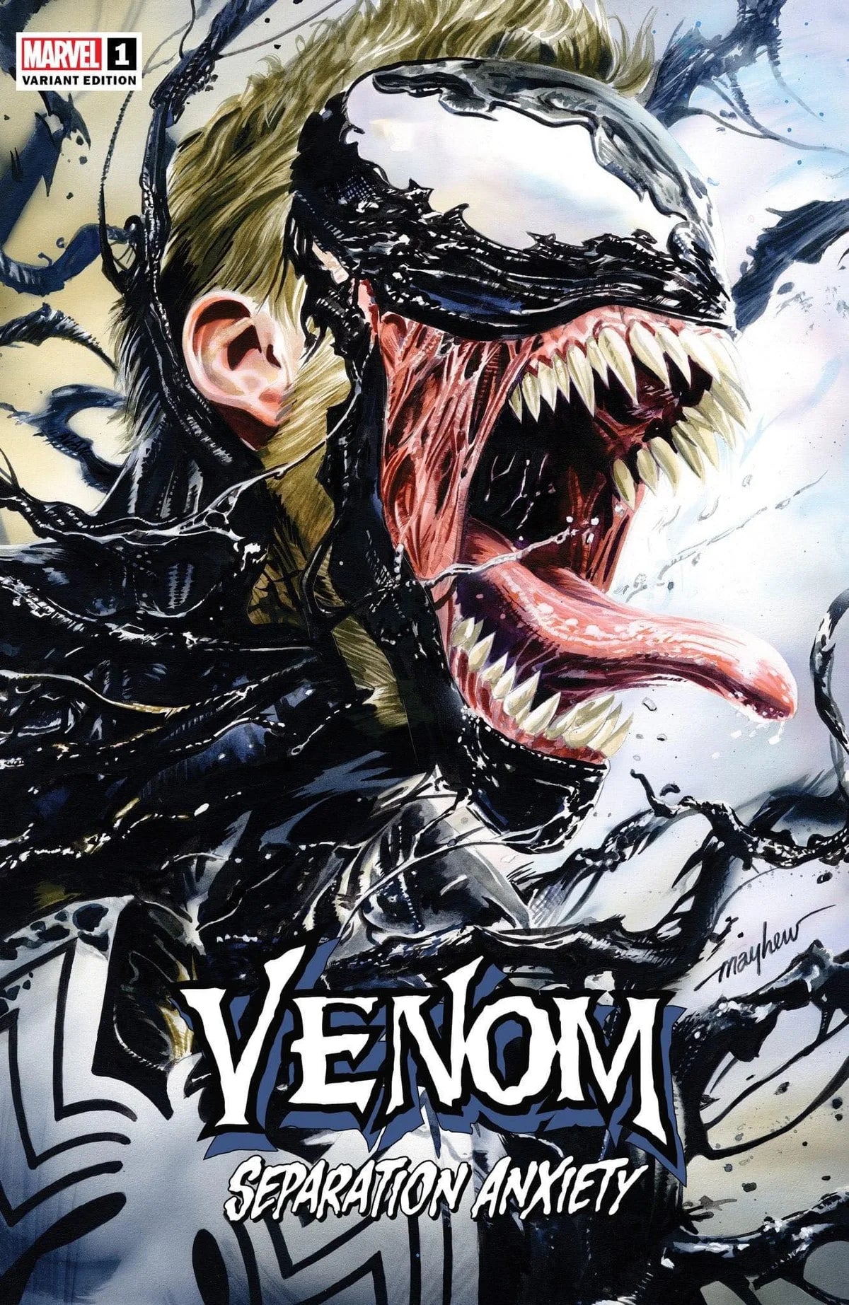 VENOM: SEPARATION ANXIETY #1 MIKE MAYHEW TRADE DRESS LTD 3000