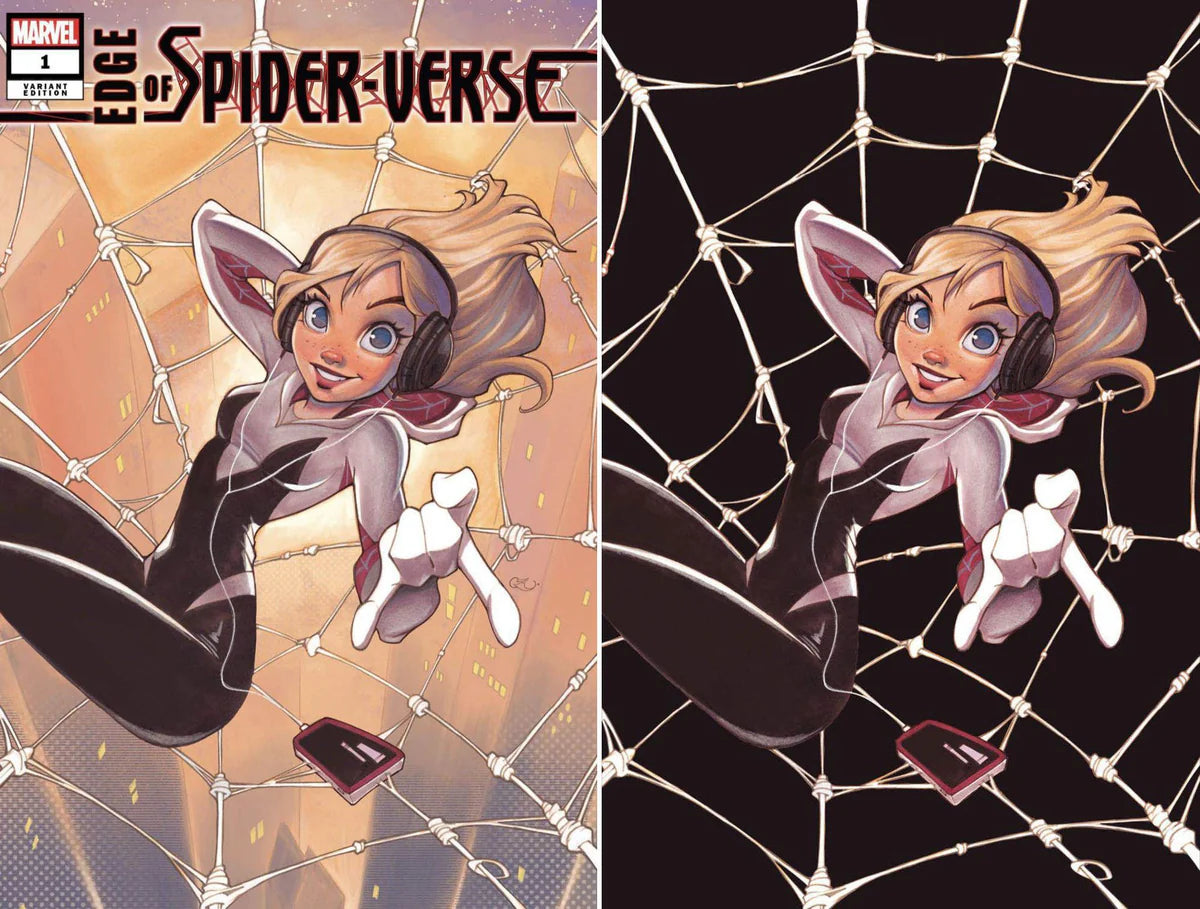 EDGE OF SPIDER-VERSE #1 TRADE & VIRGIN SET CHRISSIE ZULLO EXCLUSIVE