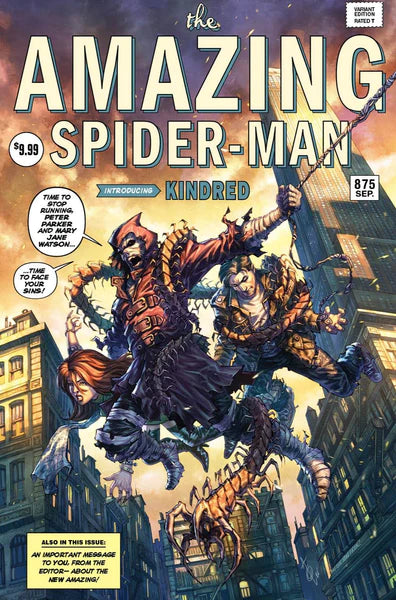 AMAZING SPIDER-MAN #74 ALAN QUAH HOAMGE EXCLUSIVE