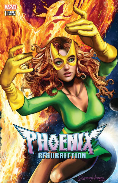 PHOENIX RESURRECTION #1 COMICXPOSURE GREG HORN EXCLUSIVE