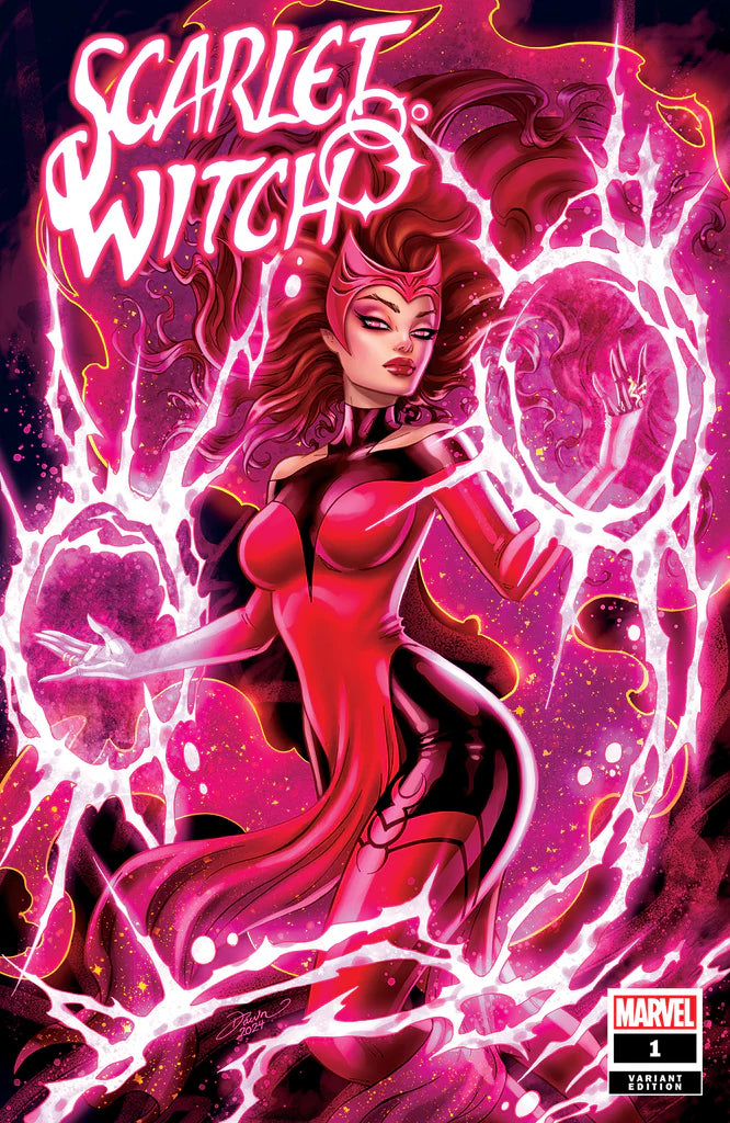 SCARLET WITCH #1 - FAN EXPO DALLAS CK EXCLUSIVE - DAWN MCTEIGUE TRADE DRESS LTD 3000